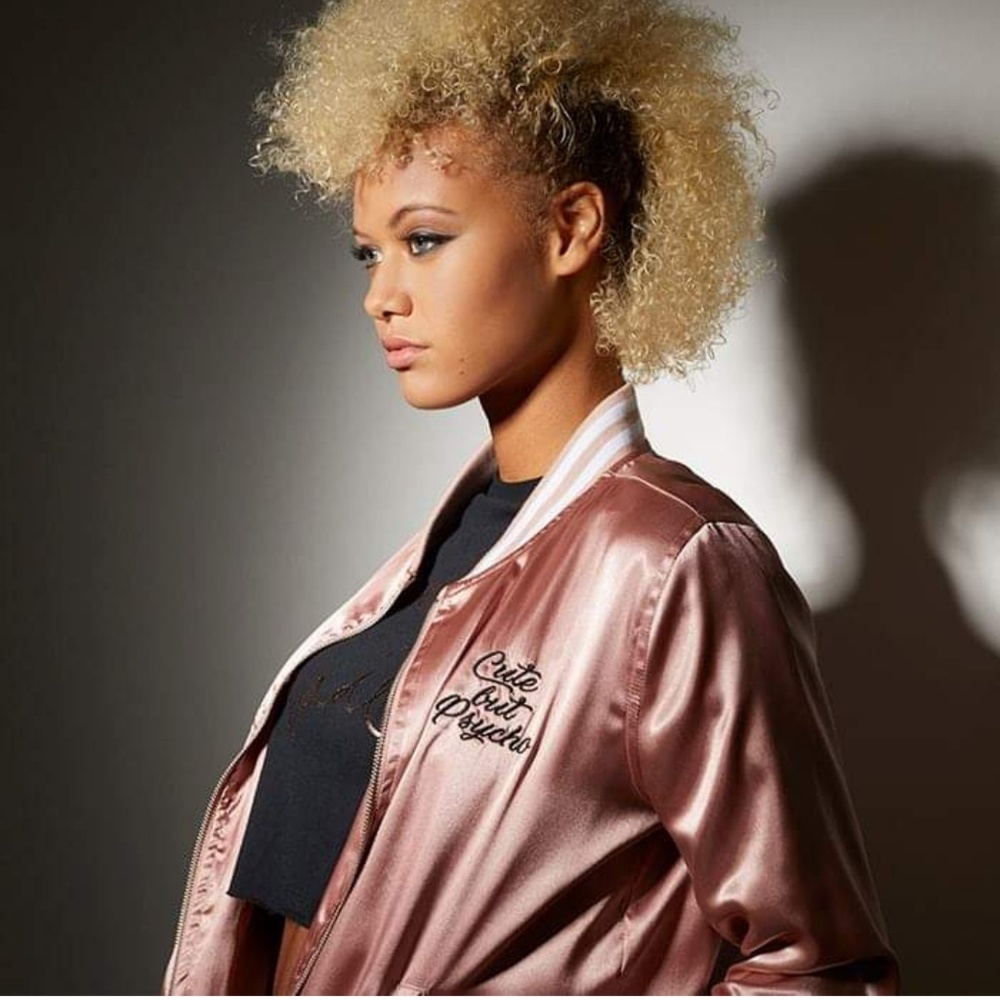 Cute But Psycho bomber jacket